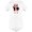 White, variant on Pig With A Jacket | Bodysuit Infant | Size Light Blue,6M (Bodysuit)