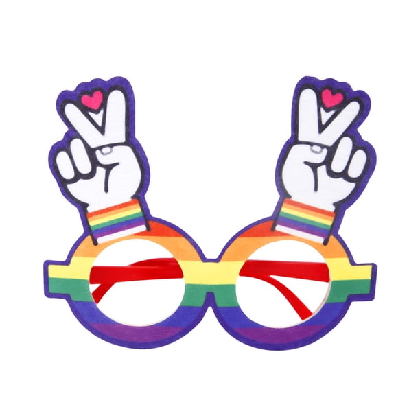 Gafas de fiesta Minnieouse temáticas accesorios divertidos para fotos amor orgullo carnaval colorido