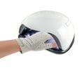 thumbnail image 2 of Unique Bargains Anti-slip Half Finger Manicure Gloves 1 Pair Light Gray, 2 of 6