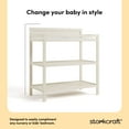 thumbnail image 4 of Storkcraft Alpine Infant Changing Table with Changing Pad, Frosted Oat, 4 of 13