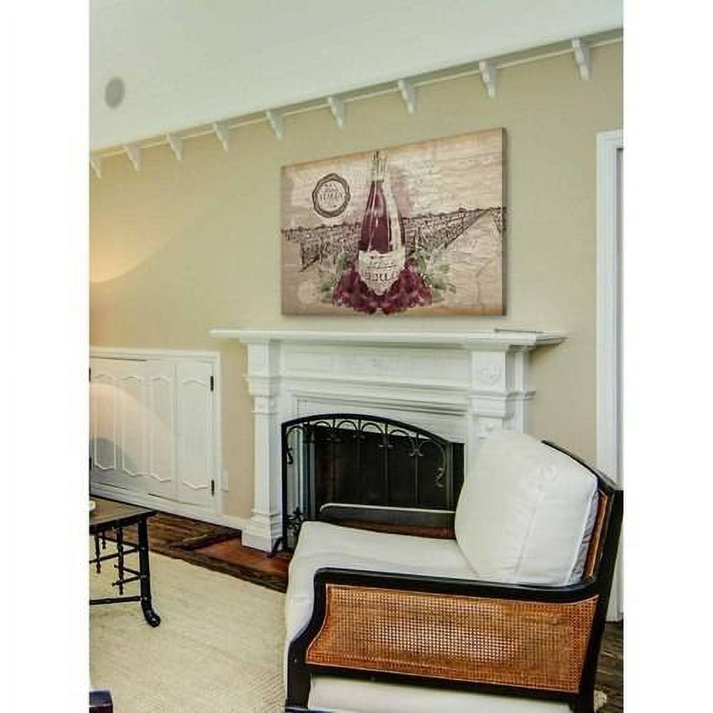 Marmont Hill 'Wine 2' Painting Print on Wrapped Canvas