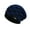 Blue, variant on Beanie for Women Fashion Plaid Knit Cap Y2k Trendy Hip Hop Thick Warm Hat