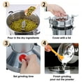 thumbnail image 4 of Tereitr Electric Grain Mill Grinder, 50-300 Mesh Powder Machine, Stainless Steel Spice & Coffee Grinder for Dry Herbs, Grains, Nuts, 110V Kitchen & Commercial Use, 4 of 7