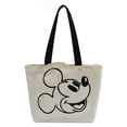 thumbnail image 1 of Bolso de lona bonito de Minnie para mujer, bolso de mano de gran capacidad para estudiantes universitarios, bolso de compras portátil, novedad de 2025, 1 of 5