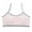 Pink, variant on Training Bras for Girls Kids Girls Solid Wire Free Soft Stretchy Training Bras Breathable Bralettes Teen Bra Beige 12 Years-16 Years