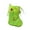 C, variant on Zhourta Christmas Alphabet Stockings 26 Letters Green Fuzzy Knitted Hosiery Wool Hosiery Embroidered Hanging Decor for Kids Candy Storage and Festive Decorations