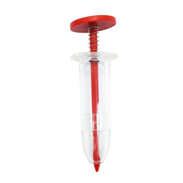 Sembrador de semillas de jardín Dispensador de semillas de jardinería rojo Herramientas prácticas de siembra manual Hugtrwg Para estrenar
