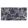 thumbnail image 2 of Landon 47" Coffee Table with 3-D Printed Marble Glass Top & Bent Wood Design, 2 of 5