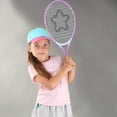 thumbnail image 4 of Raqueta de Tenis AMA SPORT Rosa 19 Pulgadas para Niñas Principiantes con Bolsa de Correa para el Hom, 4 of 6