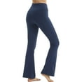 thumbnail image 2 of YUSHOW Women Bootcut Yoga Pants High Waisted Bootleg Core Athleisure Flare Work Pants M, 2 of 7