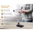 thumbnail image 2 of Bostitch Dual Swing Arm Led Desk Lamp, 2 of 7
