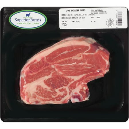 Superior Farms Lamb Shoulder Chops, .5 - 1 lb