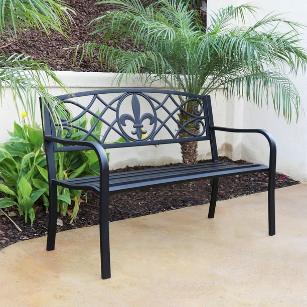 Abble Steel Garden Bench