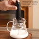 thumbnail image 3 of Espumador De Leche De Mano, Máquina De Espuma Eléctrica Compacta, Batidor De Café Portátil Ligero Con Batidor De Acero Inoxidable 304 Para Café, Lattes, Capuchinos, Chocolate, 3 of 7