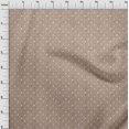 thumbnail image 4 of oneOone Cotton Cambric Tawny Brown Fabric Random Craft Projects Decor Fabric Printed By The Yard 56 Inch Wide, 4 of 5