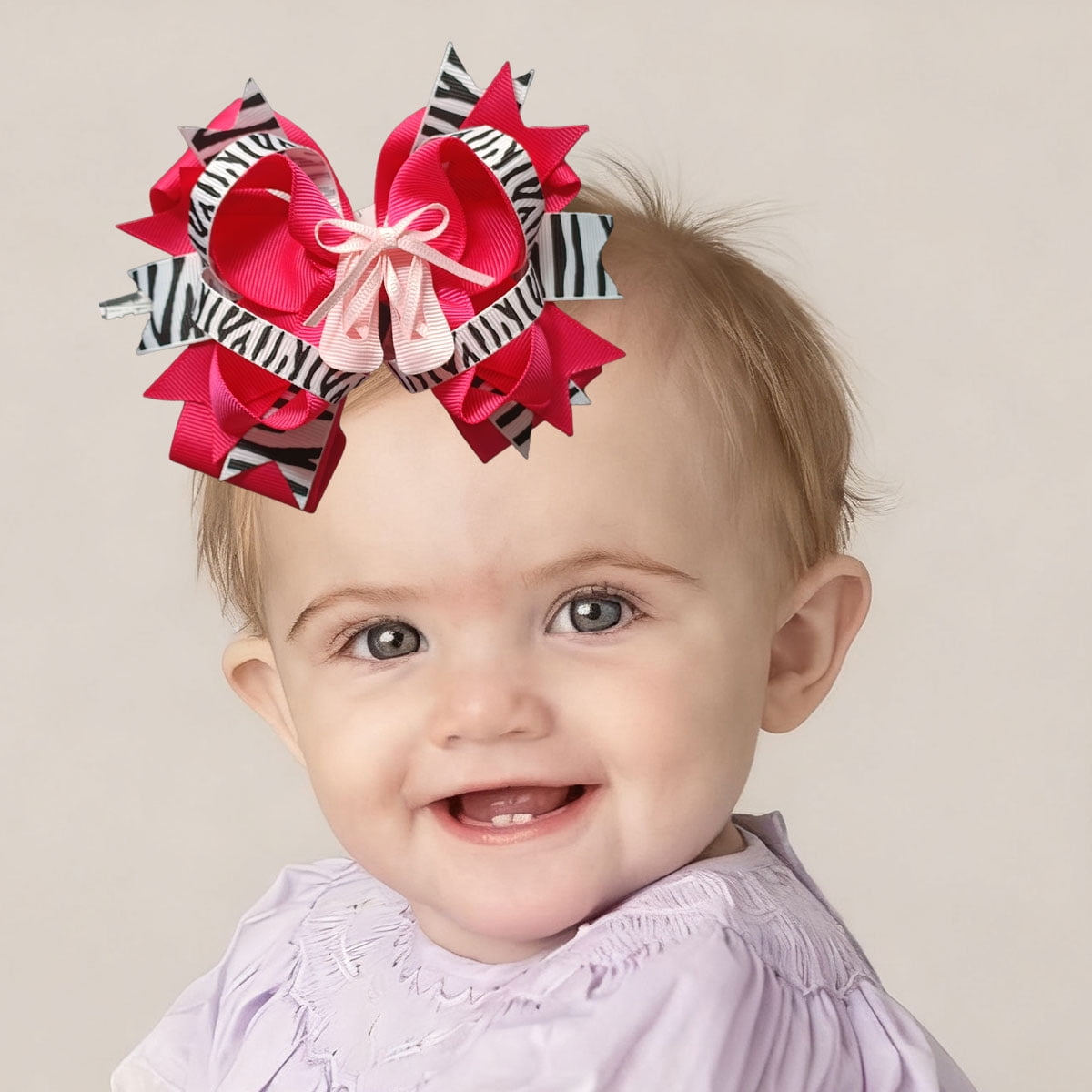 JoyBowie 12+4 Pack Small Hair Bows & Ballet Shoe Cheer Bows, Alligator Clips for Girls