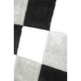 thumbnail image 4 of 4D Shaggy Rug Hand Carved Plush Thick Modern Contemporary Abstract For Living Room Bedroom 6493 (5'2"x7'5",Grey), 4 of 6