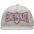 thumbnail image 2 of Men's New Era Gray FC Cincinnati Corduroy Golfer Adjustable Hat, 2 of 5