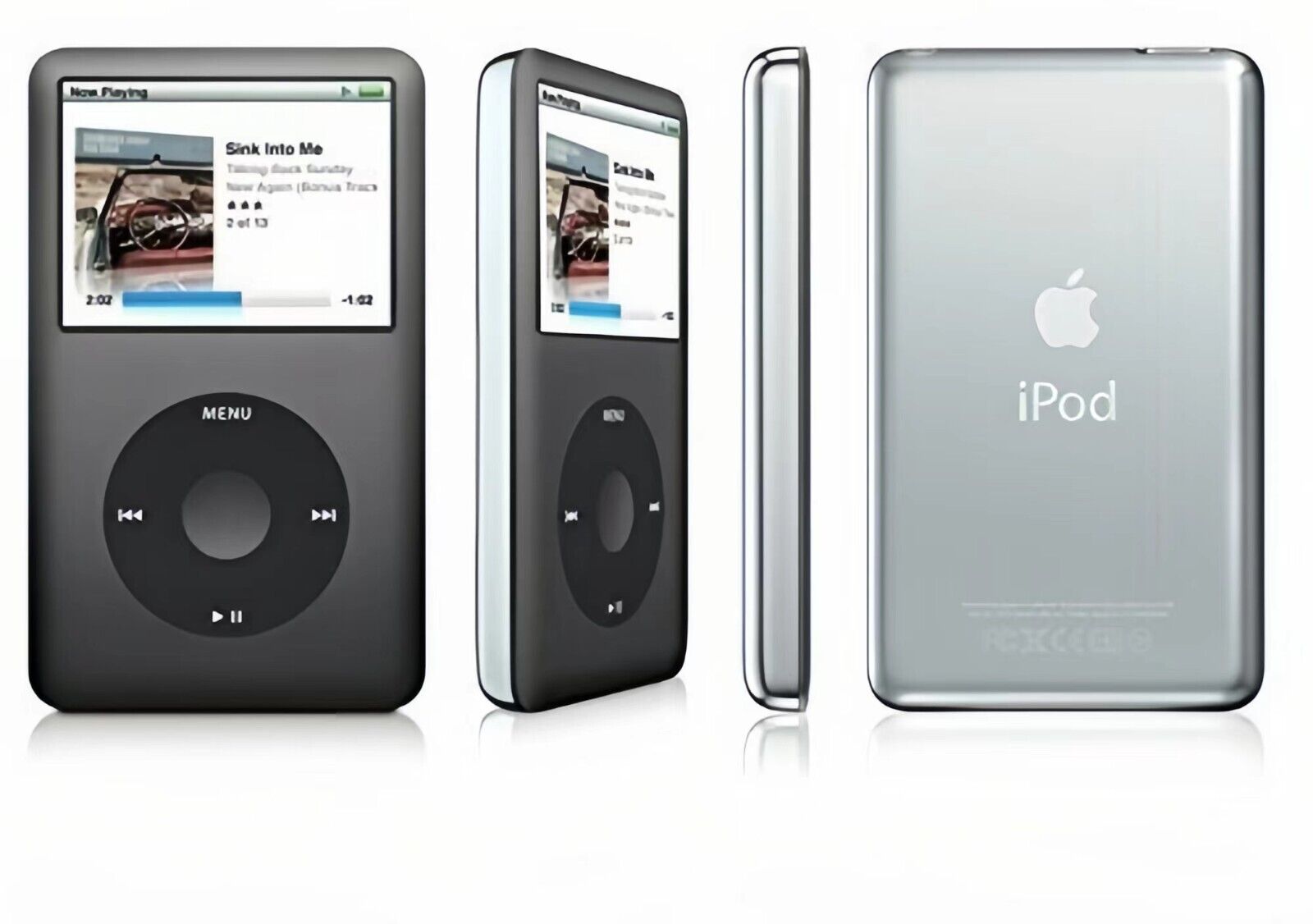 Apple 7th Generation iPod 160GB Black Classic| MP3 Audio/Video Player | Like New - image 4 of 5