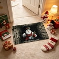 thumbnail image 5 of Christmas Diatomite Doormat Absorbent Entryway Rug, Mud Resistant Indoor Outdoor Mat, Quick Dry Short Pile Non Slip Rubber Backing, Easy Clean Front Door Mat for Winter Decor, 5 of 6