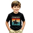 thumbnail image 4 of Toddler Kids Boys T Shirts Short Sleeve Graphic Tees Prints Casual Shirts For Youth Top Casual Loose Tops 4-5 Years, 4 of 4