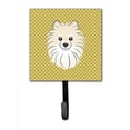 thumbnail image 1 of Porte-Laisse Ou Porte-Clés à Carreaux Tan Pomeranian, 1 of 1