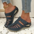 thumbnail image 2 of Fisherman Clogs for Women Gladiator Flat Sandals Breathable Shoes Comfortable Walking Shoes, 2 of 8
