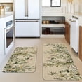 thumbnail image 4 of Sage Green Eucalyptus Spring Kitchen Rugs Sets of 2 Non Slip Washable, Botanical Leaves Summer Spring Kitchen Mats for Floor 2 Piece Home Decor, 4 of 6