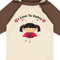 thumbnail image 4 of Inktastic I Love To Dance Ladybug Girls Long Sleeve Baby Bodysuit, 4 of 5