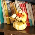 thumbnail image 6 of Blukids Mini Artificial Pumpkin for Spring Decoration,Faux Fall Flowers,Artificial Flowers for Home Halloween Thanksgiving Table Centepieces, Fall Outdoor Indoor Decorations(white), 6 of 6