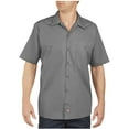 thumbnail image 1 of Dickies Mens Industrial Short Sleeve Work Shirt, 5X, Graphite Gray, 1 of 1