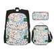thumbnail image 1 of Easygdp Back To School Mochila para Niños y Niñas con Set de Caja de Almuerzo y Estuche para Lápices 3 en 1, Mochila Escolar Estampada para Adolescentes, 1 of 7
