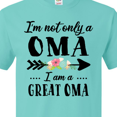 thumbnail image 4 of Inktastic I'm Not Only a Oma I'm a Great Oma with Flowers T-Shirt, 4 of 5