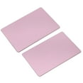 thumbnail image 1 of 50Pcs Blanks  Mark,  Engraving Aluminum Visiting Card Metallic Office Name Cards for  Engraving DIY, 1 of 8