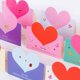 thumbnail image 3 of 6 hojas (588 unidades) de pegatinas acrílicas con forma de corazón, 130 x 74 x 2 mm, multicolor, resistentes al agua, con gemas facetadas, para manualidades, regalos decorativos para fiestas., 3 of 3