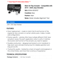 thumbnail image 2 of Main Air Flap Actuator - Compatible with 2014 - 2020 Jeep Cherokee - Dorman, 2 of 2