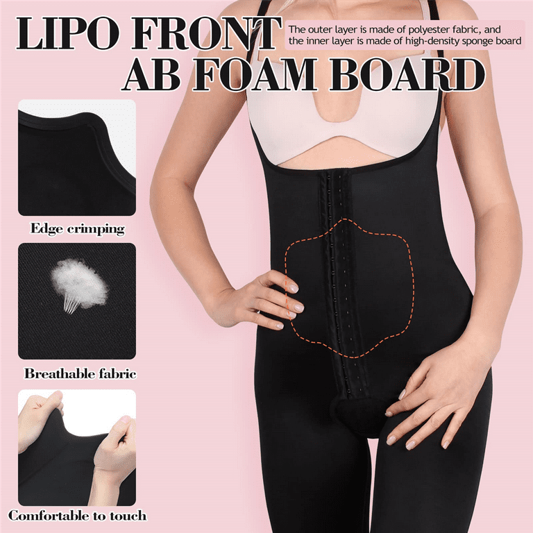9 Pcs Lipo Foam Board Set AB Abdominal Board Tummy Board Side Front and  Back Compression Boards for Waist 