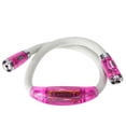 thumbnail image 3 of Portable Headband LED Reading Light with Adjustable Neck, 4-Mode Book Light for Night Reading, Flashlight & Wide Area Light, Hands-Free Hanging Neck Lamp with Independent Brightness Control Pink, 3 of 5
