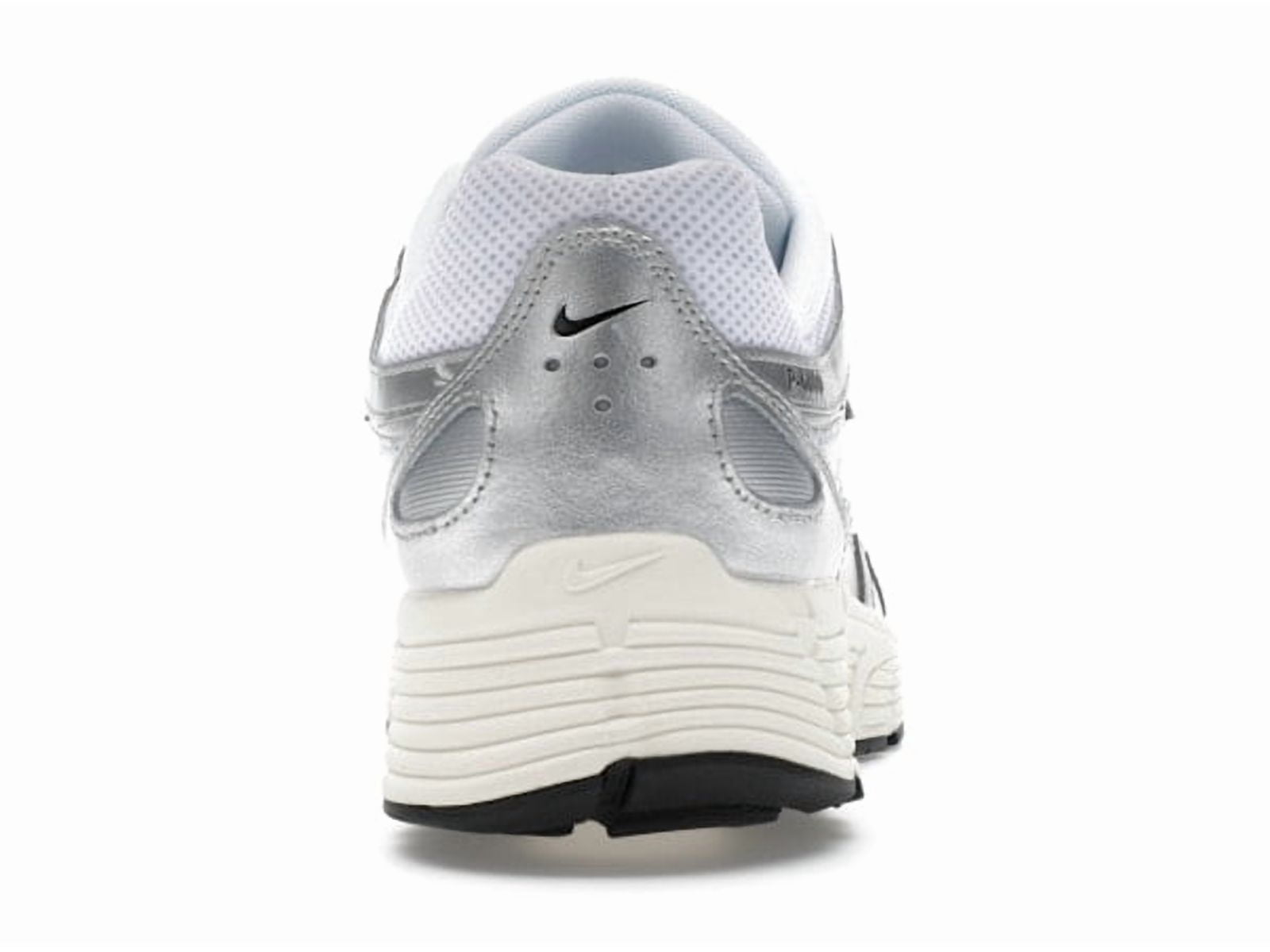 Nike Men's P-6000 White Metallic Silver Flat Silver Black Shoes, from StockX