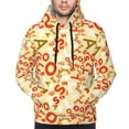 thumbnail image 4 of Hoodies for Men - Scandinavian Alphabet2 Long Sleeve Comfrt Men'S Fashion Hoodies & Sweatshirts, Sweatshirts for Men Hoodies Pullover Clothing Clothes with Pouch, 4 of 7