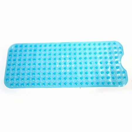 Bathtub Non Slip Appliques - 99X39cm Bathroom Bathtub Non-slip Bath Mat Non-skid Bath Mat, Blue