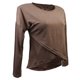 thumbnail image 5 of Phenovo Ccasual Manga Larga Tops Asimétricos Camisa De La Camiseta De Color Caqui M Sunnimix tops para mujer, 5 of 8