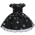 thumbnail image 3 of Girls Witch Halloween Costume Princess Tutu Dress Cosplay Party Outfit, 3 of 5