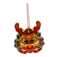 thumbnail image 4 of Juego de materiales para hacer faroles de Año Nuevo chino, farolillos de mano decorativos sin terminar Dragón rojo de papel, 4 of 9