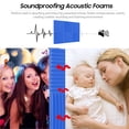 thumbnail image 4 of 12 Pack-Studio Acoustic Foams Paneles de prueba de absorción de sonido Cuña de alta densidad, 4 of 6