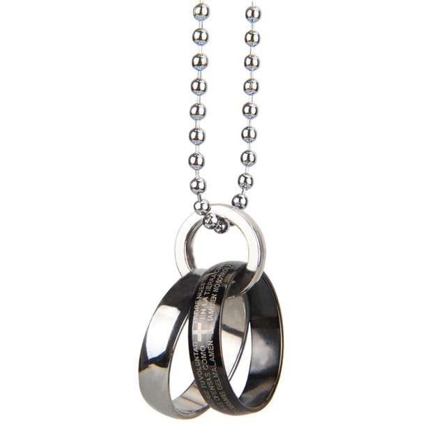 Vintage Colgante Collar Hombres Retro Collar Mujeres Negro Sunnimix Collar retro para hombre