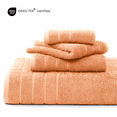 thumbnail image 2 of Casa Platino Luxury Towel Set - 18 Piece Set with 6 Large Bath Towels, 6 Soft Hand Towels & 6 Washcloths - 100% Ring Spun Cotton, Quick Dry - Peach Fuzz, 2 of 8