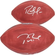 Tom Brady & Randy Moss New England Patriots Dual-Signed Duke Full Color Football - Fanatics Authentic Certified