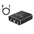 thumbnail image 1 of Répartiteur Réseau 1000Mbps, Répartiteur Ethernet pour 2 Pcs, Répartiteur Réseau RJ45 1 Sortie Gigabite, 1 of 6