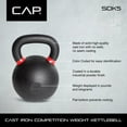 CAP Barbell Cast Iron Competition Weight Kettlebell, 53lbs